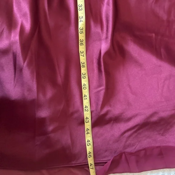 Elegant Burgundy Sleeveless Formal Long Dress - Picture 11 of 13